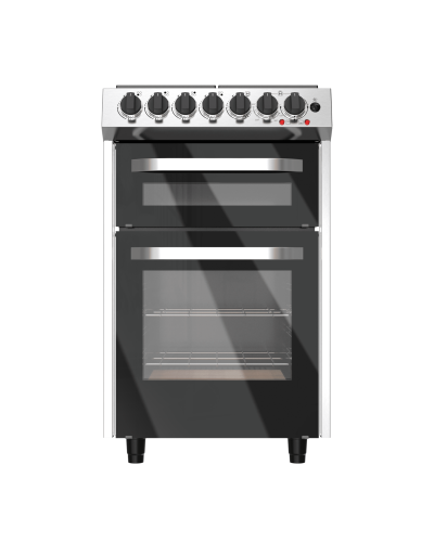 COCINA MORELLI DOPPIA 550 DHV DOBLE HORNO LUZ Y ENCENDIDO 55CM