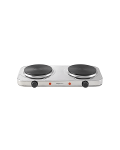 ANAFE ELECTRICO KANJI 2 PLACAS SILVER (KJH-HP2200SSD)