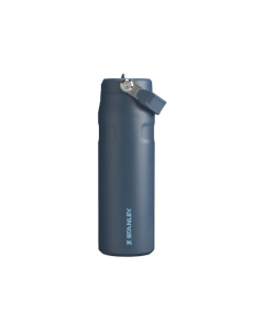 BOTELLA TÉRMICA STANLEY FLIP STRAW NAVY 710 ML (11283-160)